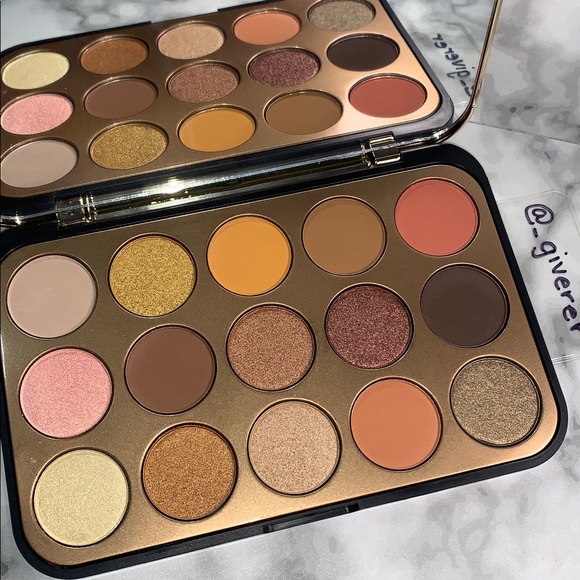 Gilded Glam Reflectios BH Cosmetics 15 Pan Eyeshadow Palette - Picture 2 of 16
